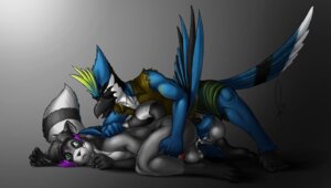 Rating: Explicit Score: 0 Tags: 2010 agroalba anal anal_penetration anthro anthro_on_anthro avian balls beak bird blue_jay blue_penis bodily_fluids bottomwear clothed clothing corvid cum digital_media_(artwork) duo e621 erection forced fully_clothed genital_fluids genitals interspecies ixion_ferre jay_(bird) male male/male male_penetrated male_penetrating male_penetrating_male mammal muscular muscular_male new_world_jay nude open_bottomwear open_clothing open_pants oscine pants partially_clothed passerine penetration penis pinned procyonid raccoon rape sex tail User: bunchy7s