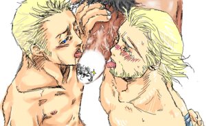 Rating: Explicit Score: 0 Tags: 3boys al-cid_margrave basch_fon_ronsenburg black_hair blonde_hair blush bondage bound_wrists brother brothers censored facial_hair fellatio final_fantasy final_fantasy_xii gabranth gay male male_nipples male_only maledom malesub multiple_boys multiple_males nipples oral pecs penis pubic_hair rule34 scar sex threesome tongue twins veiny_penis yaoi User: bunchy7s
