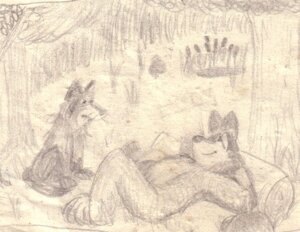 Rating: Safe Score: 0 Tags: anthro bd canid canine canis domestic_dog duo e621 feral graphite_(artwork) greyscale lazy lying male mammal monochrome procyonid raccoon sketch traditional_media_(artwork) User: bunchy7s Rating: Safe Score: 0 Tags: anthro bd canid canine canis domestic_dog duo e621 feral graphite_(artwork) greyscale lazy lying male mammal monochrome procyonid raccoon sketch traditional_media_(artwork) User: bunchy7s