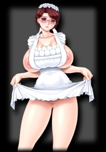 Rating: Explicit Score: 0 Tags: 1girls apron_lift breasts brown_eyes brown_hair censored chichi_kurage_ss emma_(victorian_romance_enma) female female_only glasses huge_breasts maid naked_apron nipples rule34 solo victorian_romance_emma User: bunchy7s