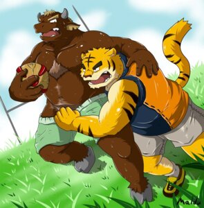 Rating: Questionable Score: 0 Tags: american_football anthro assisted_exposure ball biceps big_muscles bodily_fluids bottomwear bovid bovine brown_body brown_fur cattle clothed clothing cloven_hooves duo e621 fangs felid fur hair holding_ball holding_object hooves horn maldu male male/male mammal muscular muscular_male pantherine pantsing pecs rugby_ball shorts slightly_chubby sport sweat tail teeth tiger topless User: bunchy7s Rating: Questionable Score: 0 Tags: american_football anthro assisted_exposure ball biceps big_muscles bodily_fluids bottomwear bovid bovine brown_body brown_fur cattle clothed clothing cloven_hooves duo e621 fangs felid fur hair holding_ball holding_object hooves horn maldu male male/male mammal muscular muscular_male pantherine pantsing pecs rugby_ball shorts slightly_chubby sport sweat tail teeth tiger topless User: bunchy7s