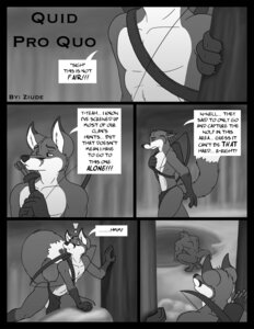Rating: Explicit Score: 0 Tags: anthro arrow_(weapon) athletic back_muscles balls biped bow_(weapon) bulge canid canine canis clothed clothing comic dialogue duo e621 english_text fox fur genitals greyscale hi_res hunting jonathan_(juano) juano male mammal monochrome muscular muscular_anthro muscular_male quiver_(object) ranged_weapon red_fox stephen_(juano) tail text topless tribal true_fox weapon wolf User: bunchy7s