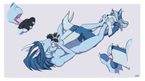 Rating: Explicit Score: 0 Tags: 4_toes anthro anthro_on_anthro aria_icepaw blue_body blue_fur blue_hair bodily_fluids border breasts canid canine claws dragon duo e621 feet female female/female foot_fetish foot_lick foot_play fur genitals grey_background hair hindpaw iggi licking mammal mythological_creature mythological_scalie mythology nude pawpads paws saliva scalie sera_(sera) simple_background tail toe_claws toes tongue tongue_out vulva white_border User: bunchy7s