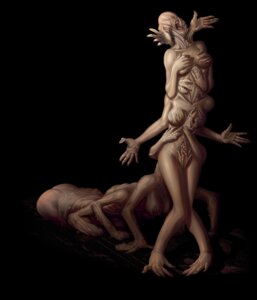 Rating: Questionable Score: 0 Tags: asphyxia_(silent_hill) body_horror e621 feet female hand_feet hi_res human_taur humanoid humanoid_taur kenzie_lamar konami mammal monster monstrous_humanoid nightmare_fuel nude official_art open_mouth prehensile_feet silent_hill taur toes User: bunchy7s