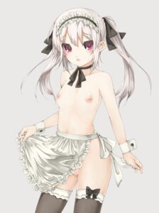 Rating: Explicit Score: 0 Tags: 1girls apron_lift arutoria blush breasts female flat_chest maid_headdress naked_apron nipples no_panties nude original pointy_chin pussy red_eyes rule34 short_hair silver_hair solo thighhighs tied_hair twintails User: bunchy7s