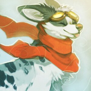 Rating: Safe Score: 0 Tags: 1:1 ambiguous_gender canid canine canis domestic_dog e621 eyes_closed eyewear feral fur goggles happy low_res mammal scarf solo sullivan tongue tongue_out white_body white_fur wind User: bunchy7s