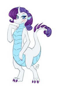 Rating: Safe Score: 0 Tags: 2013 alternate_species blue_eyes blush digital_media_(artwork) dragon dragonification dragonified e621 equid equine female feral friendship_is_magic hair hasbro horn horse mammal my_little_pony mythological_creature mythological_scalie mythology pia-sama pony purple_hair rarity_(mlp) scalie solo standing tail User: bunchy7s
