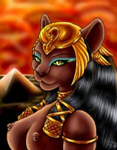 Rating: Questionable Score: 0 Tags: accessory anthro areola armlet black_eyebrows black_hair blue_eyeshadow breasts brown_areola brown_body brown_ears brown_face brown_fur brown_nipples brown_nose casual_nudity choker closed_smile clothing crown desert disney disney's_aladdin e621 ear_piercing ear_ring egyptian egyptian_clothing egyptian_headdress eyebrows eyelashes eyeliner eyeshadow felid female fur glistening glistening_eyes glistening_hair glistening_jewelry gold_(metal) gold_armlet gold_choker gold_crown gold_ear_ring gold_jewelry gold_necklace green_eyeshadow green_sclera hair hair_accessory headdress headgear headwear icon jewelry light lion long_hair looking_at_viewer looking_forward low_res makeup mammal mascara medium_breasts mirage_(disney) monotone_body monotone_breasts monotone_face monotone_fur monotone_hair mouth_closed multicolored_eyeshadow necklace nipples nude orange_sky outside pantherine pharaoh piercing pucksgryn pupils pyramid ring_piercing round_ears royalty sand shadow sky slit_pupils smile snout solo sunset two_tone_eyeshadow uraeus vulture_crown yellow_eyes User: bunchy7s