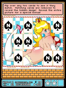 Rating: Explicit Score: 0 Tags: ass color crown ear_piercing english_text female female_only gameplay_mechanics hair human kabukikatze long_hair mario_(series) mushroom nintendo nude piercing princess_peach rule34 solo super_mario_bros._3 tagme text yellow_hair User: bunchy7s
