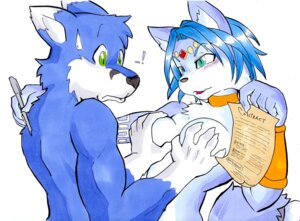 Rating: Questionable Score: 0 Tags: anthro blue_body blue_fur blue_hair blush bodily_fluids breast_grab breasts canid canine canis canon_x_oc contract daigaijin duo e621 female fox fur green_eyes hair hand_on_breast hybrid krystal_(star_fox) male male/female mammal mostly_nude nik_(sonicfox) nintendo pen star_fox sweat tail white_body white_fur wolf User: bunchy7s