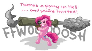 Rating: Safe Score: 0 Tags: anarchianbedlam e621 earth_pony english_text equid equine female feral friendship_is_magic fur hasbro holding_object holding_weapon horse mammal my_little_pony pink_body pink_fur pinkie_pie_(mlp) pony ranged_weapon rocket_launcher simple_background smoke solo tail text weapon white_background User: bunchy7s