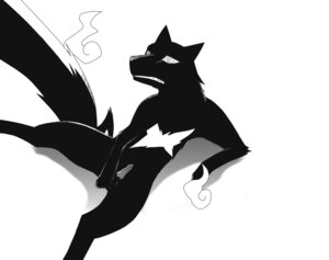 Rating: Explicit Score: 0 Tags: ayakashi black_and_white black_body black_fur canid canine canis domestic_dog e621 erection feral fur genitals ghost kekkaishi kouya_(kekkaishi) male mammal monochrome nude penis reina_(artist) solo spirit tail wolf User: bunchy7s