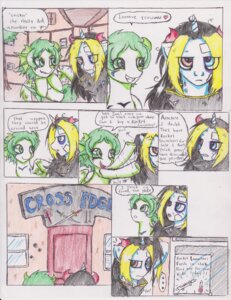 Rating: Safe Score: 0 Tags: aquatic axe badge black_hair bruised bruised_eye building chaostone clothing comic dialogue duo e621 english_text equid equine feathered_wings feathers female feral fish fish_pony frown fur green_body green_fur green_hair hair hasbro heart_symbol hi_res horn horse hybrid long_hair looking_at_viewer male mammal melee_weapon my_little_pony open_mouth outside pony rocket shirt sign simple_background smile sword teeth text tongue topwear traditional_media_(artwork) weapon window wings User: bunchy7s