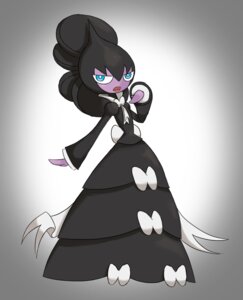 Rating: Safe Score: 0 Tags: alpha_channel alternative_fashion ambiguous_gender bell_sleeves blue_eyes e621 fakemon generation_5_pokemon goth gothic_lolita gothitelle hi_res humanoid j-fashion juliet_sleeves kuro_lolita lips lolita_(fashion) mega_evolution miserygk nintendo not_furry pokemon pokemon_(species) purple_body solo victorian_goth User: bunchy7s