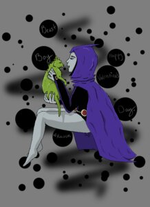Rating: Safe Score: 0 Tags: aliyah-timberwolf alpha_channel beast_boy cartoon_network dc_comics duo e621 female feral humanoid male raven_(dc) teen_titans teen_titans_(television_series) User: bunchy7s