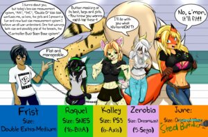 Rating: Safe Score: 0 Tags: 2012 5_fingers anthro big_breasts big_tail breast_size_difference breasts bust_chart canid canine chart clothed clothing dialogue digital_media_(artwork) domestic_cat e621 electronics english_text felid feline felis female fennec_fox fingers fox frist44 game_console group huge_breasts human june_(frist44) kalley_(frist44) long_tail male mammal raquel_(frist44) tail text true_fox undersized_clothing zenobia_(frist44) User: bunchy7s