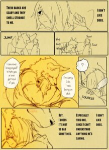 Rating: Safe Score: 0 Tags: anthro blush canid canine canis comic duo e621 english_text female fur hair human kemono lila_(kashiwagi_aki) male mammal muscular short_hair text translated wolf yakantuzura young zinovy User: bunchy7s