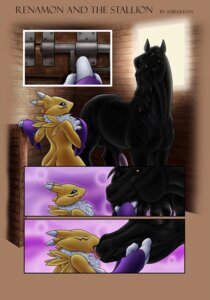 Rating: Explicit Score: 0 Tags: animal_genitalia animal_penis anthro anthro_on_feral armwear balls bandai_namco bestiality bestiality_kiss black_body black_fur black_hair black_sclera blue_eyes bridal_gauntlets canid canine chest_tuft clothing comic digimon digimon_(species) duo e621 equid equine equine_genitalia equine_penis eyes_closed female female_on_feral feral flaccid french_kissing fur genitals hair horse kissing male male/female mammal penis renamon shirekhan tongue tongue_out tuft white_body white_fur yellow_body yellow_fur User: bunchy7s
