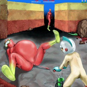 Rating: Explicit Score: 0 Tags: >_< ass breasts clothes dig_dug eyewear female fygar goggles inflated_belly inflation male namco nude pooka pooka_(dig_dug) rule34 tagme taizo_hori User: bunchy7s