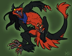 Rating: Safe Score: 0 Tags: 2011 airu claws clothing e621 fangs jumping kerchief male mammal max_power open_mouth piercing sergal simple_background solo tail teeth tongue tongue_piercing yellow_eyes User: bunchy7s