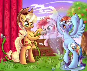 Rating: Safe Score: 0 Tags: 2013 absurd_res applejack_(mlp) blonde_hair blue_body blue_eyes blue_feathers blue_fur carligercarl clothing cowboy_hat cutie_mark e621 earth_pony equid equine feathered_wings feathers female freckles friendship_is_magic fur group hair hasbro hat headgear headwear hi_res horse hose mammal multicolored_hair my_little_pony mythological_creature mythological_equine mythology orange_body orange_fur outside pegasus pink_body pink_fur pink_hair pinkie_pie_(mlp) pony rainbow_dash_(mlp) rainbow_hair tongue tongue_out water wet wings User: bunchy7s