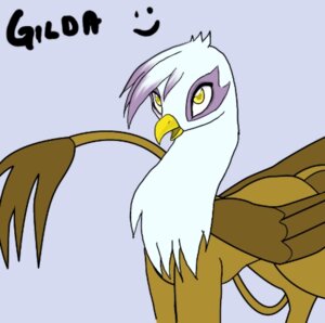 Rating: Safe Score: 0 Tags: avian beak brown_body brown_feathers e621 english_text feathered_wings feathers female feral friendship_is_magic gilda_(mlp) gryphon hasbro low_res my_little_pony mythological_avian mythological_creature mythology purple_body purple_feathers simple_background solo tail tail_tuft text tuft unknown_artist white_background white_body white_feathers wings User: bunchy7s