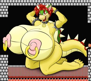 Rating: Questionable Score: 0 Tags: anthro armband badgerben big_breasts biped bowser breasts collar collar_only crossgender e621 ear_piercing fangs female hair hands_behind_head horn huge_breasts hyper hyper_breasts kneeling koopa looking_at_viewer mario_bros mtf_crossgender nintendo nipple_piercing nipples non-mammal_breasts non-mammal_nipples nude open_mouth piercing pose rape_face red_eyes red_hair reptile scalie short_hair solo spiked_tail spikes spikes_(anatomy) super_mario_bros._(nes) sylvia_(anjuneko) tail teeth yellow_body User: bunchy7s