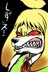 Rating: Safe Score: 0 Tags: angry animal_crossing anthro canid canine canis clenched_teeth domestic_dog e621 female hi_res isabelle_(animal_crossing) mammal naniwadou nintendo red_eyes shih_tzu solo teeth toy_dog User: bunchy7s