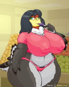 Rating: Questionable Score: 0 Tags: 2009 abigale_(vdisco) accipitriform anthro avian big_breasts big_butt bird breasts butt camel_toe candy clothed clothing dessert e621 female food food_fetish grocery_store hair huge_butt ineffective_clothing lollipop looking_at_viewer nipple_outline non-mammal_breasts obese obese_anthro obese_female overweight overweight_anthro overweight_female panties pubes skimpy solo suggestive suggestive_food thick_thighs thong underwear vdisco vulture wide_hips User: bunchy7s