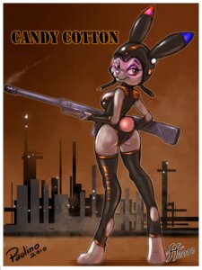Rating: Questionable Score: 0 Tags: 2010 3:4 anthro armor artist_collaboration butt clothed clothing e621 fabio_paulino female fernando_faria footwear gun headgear helmet kandy_kotton lagomorph legwear leporid mammal rabbit ranged_weapon skimpy socks solo stirrup_socks stockings weapon User: bunchy7s