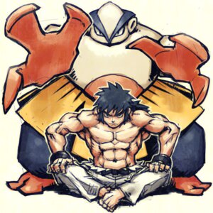 Rating: Safe Score: 0 Tags: 1:1 2_toes 3_fingers 5_fingers 5_toes abs barefoot belt black_hair bottomwear bracelet bruno's_hariyama bruno_(pokemon) clothed clothing duo e621 feet fingers frown generation_3_pokemon hair hand_on_leg hariyama human humanoid jewelry looking_at_viewer low_res male male_human male_humanoid mammal may_dog muscular muscular_male nintendo nipples not_furry pants pokemon pokemon_(species) simple_background sitting standing tan_body tan_skin toes toony topless white_background User: bunchy7s