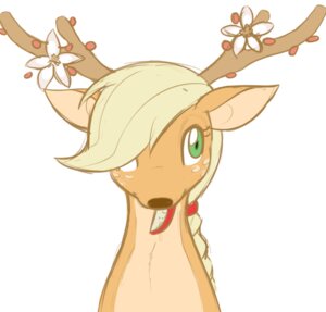 Rating: Safe Score: 0 Tags: antlers apple applejack_(mlp) deer e621 earth_pony equid equine female food freckles friendship_is_magic fruit fur green_eyes hasbro horn horse mammal my_little_pony orange_body orange_fur plant plant_antlers pony solo toukofukawa User: bunchy7s