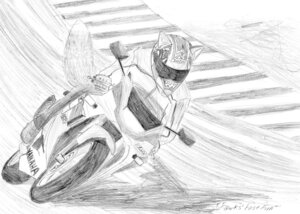 Rating: Questionable Score: 0 Tags: anthro armor canid canine clothed clothing e621 english_text fox fully_clothed headgear helmet hi_res leather leather_clothing male mammal monochrome motorcycle outside riding_motorcycle sketch solo spr tail text traditional_media_(artwork) vehicle wred wred_(character) yamaha_motor_corporation yamaha_tzr250 User: bunchy7s