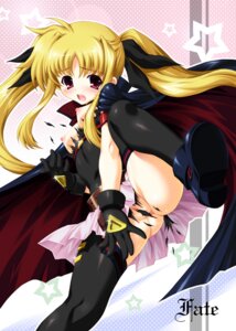 Rating: Explicit Score: 0 Tags: blonde_hair boots breasts cape censored fate_testarossa female gloves hair_ribbon joy_ride long_hair lyrical_nanoha mahou_shoujo_lyrical_nanoha mahou_shoujo_lyrical_nanoha_a's nipples pussy red_eyes ribbon rule34 thighhighs tied_hair torn_clothes twintails User: bunchy7s