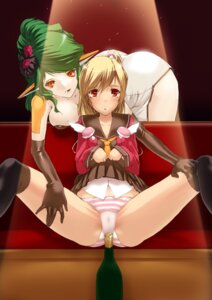 Rating: Explicit Score: 0 Tags: bottle chelsea_(phantasy_star_universe) emilia_percival female green_hair highres miss_black panties phantasy_star phantasy_star_portable phantasy_star_portable_2 pointy_ears red_eyes rule34 sega short_hair spread_legs striped striped_panties thighhighs underwear User: bunchy7s
