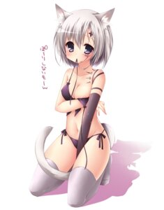 Rating: Questionable Score: 0 Tags: 2010 allen_walker animal_humanoid bikini blush breasts cat_humanoid clothed clothing crossgender d.gray_man e621 facial_markings felid felid_humanoid feline feline_humanoid female grey_eyes grey_hair hair head_markings hi_res humanoid legwear looking_at_viewer mammal mammal_humanoid markings mouth_hold sagami_rin short_hair skimpy solo swimwear tail tattoo text thigh_highs tight_clothing translated two-piece_swimsuit User: bunchy7s