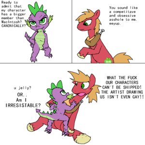 Rating: Questionable Score: 0 Tags: 1:1 big_macintosh_(mlp) breaking_the_fourth_wall comic creepy crotch_grab dialogue dragon duo e621 earth_pony echidnajoe english_text equid equine feral friendship_is_magic green_eyes grope hair hasbro horse male male/male mammal my_little_pony mythological_creature mythological_scalie mythology orange_hair pony profanity scalie simple_background spike_(mlp) tail text white_background User: bunchy7s Rating: Questionable Score: 0 Tags: 1:1 big_macintosh_(mlp) breaking_the_fourth_wall comic creepy crotch_grab dialogue dragon duo e621 earth_pony echidnajoe english_text equid equine feral friendship_is_magic green_eyes grope hair hasbro horse male male/male mammal my_little_pony mythological_creature mythological_scalie mythology orange_hair pony profanity scalie simple_background spike_(mlp) tail text white_background User: bunchy7s