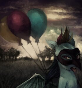 Rating: Safe Score: 0 Tags: animal_mask attached_to_balloon balloon beak_mask blue_body blue_feathers cloud crookedtrees detailed_background e621 equid equine feathered_wings feathers female feral friendship_is_magic grass hair hasbro inflatable mammal mask multicolored_hair my_little_pony mythological_creature mythological_equine mythology open_mouth outside pegasus plant purple_eyes rainbow_dash_(mlp) rainbow_hair sky solo teeth tongue tongue_out tree wings wood User: bunchy7s