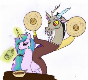 Rating: Safe Score: 0 Tags: blue_hair chimera digital_media_(artwork) discord_(mlp) draconequus duo e621 equid equine fangs feathered_wings feathers female feral friendship_is_magic green_hair hair hasbro horn koeks-bienchen long_hair magic male mammal milk my_little_pony mythological_creature mythological_equine mythology pink_hair ponytail prank princess princess_celestia_(mlp) purple_eyes purple_hair red_eyes royalty teeth winged_unicorn wings User: bunchy7s