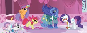 Rating: Safe Score: 0 Tags: apple_bloom_(mlp) blue_body blue_feathers clothing cutie_mark cutie_mark_crusaders_(mlp) detailed_background dress e621 earth_pony equid equine facepalm feathered_wings feathers female feral friendship_is_magic group hasbro hi_res horn horse mammal my_little_pony mythological_creature mythological_equine mythology orange_body orange_feathers pegasus pony princess_luna_(mlp) quadruped rarity_(mlp) sakurakaijuu scootaloo_(mlp) sibling_(lore) sister_(lore) sisters_(lore) sweetie_belle_(mlp) tail toony unicorn winged_unicorn wings young young_feral User: bunchy7s