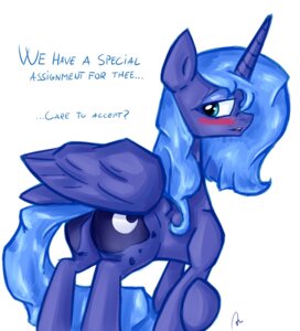 Rating: Questionable Score: 0 Tags: asadama blue_body blue_feathers blush e621 english_text equid equine feathered_wings feathers female feral friendship_is_magic hair hasbro hi_res horn mammal my_little_pony mythological_creature mythological_equine mythology princess_luna_(mlp) smile solo text winged_unicorn wings User: bunchy7s Rating: Questionable Score: 0 Tags: asadama blue_body blue_feathers blush e621 english_text equid equine feathered_wings feathers female feral friendship_is_magic hair hasbro hi_res horn mammal my_little_pony mythological_creature mythological_equine mythology princess_luna_(mlp) smile solo text winged_unicorn wings User: bunchy7s