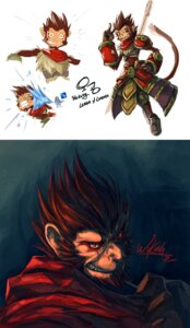 Rating: Safe Score: 0 Tags: ape armor brown_body brown_fur brown_hair clenched_teeth e621 fur grin hair haplorhine hi_res journey_to_the_west kuron league_of_legends looking_at_viewer male mammal monkey primate red_eyes riot_games shocked smile solo sun_wukong tail teeth tencent wukong_(lol) User: bunchy7s