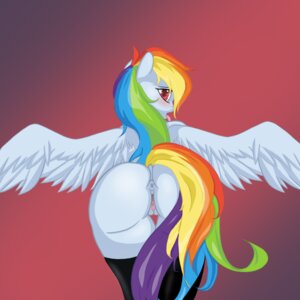Rating: Explicit Score: 0 Tags: 1:1 2014 anus ass-stalker blue_body blue_feathers blue_fur blush butt clothing e621 equid equine feathered_wings feathers female friendship_is_magic fur genitals hair hasbro hi_res legwear looking_at_viewer looking_back mammal multicolored_hair multicolored_tail my_little_pony mythological_creature mythological_equine mythology open_mouth pegasus presenting presenting_hindquarters presenting_vulva rainbow_dash_(mlp) rainbow_hair rainbow_tail rear_view red_eyes simple_background solo stockings tail tongue tongue_out vulva wings User: bunchy7s