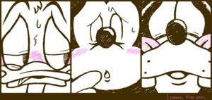 Rating: Questionable Score: 0 Tags: ahyuck anatid anseriform anthro avian bird black_and_white blush canid canine canis disney domestic_dog domestic_duck donald_duck duck e621 first_person_view goofy_(disney) group house_mouse kissing male mammal mickey_mouse monochrome mouse murid murine rodent solo_focus spot_color User: bunchy7s Rating: Questionable Score: 0 Tags: ahyuck anatid anseriform anthro avian bird black_and_white blush canid canine canis disney domestic_dog domestic_duck donald_duck duck e621 first_person_view goofy_(disney) group house_mouse kissing male mammal mickey_mouse monochrome mouse murid murine rodent solo_focus spot_color User: bunchy7s