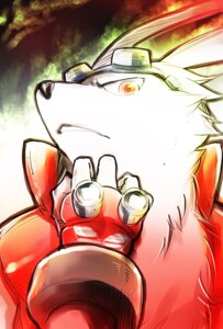 Rating: Safe Score: 0 Tags: 2010 anthro bust_portrait clothing e621 eyewear fingerless_gloves fur gloves goggles handwear king_kazma lagomorph leporid long_ears looking_at_viewer looking_down looking_down_at_viewer male mammal minimaru portrait rabbit red_clothing red_eyes red_topwear red_vest solo summer_wars topwear vest white_body white_fur User: bunchy7s