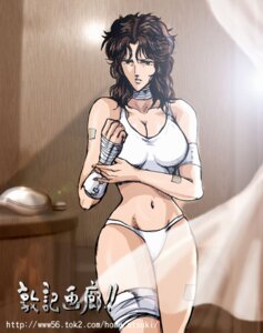 Rating: Questionable Score: 0 Tags: 1girls bandage breasts brown_hair curvaceous female hokuto_no_ken human indoors large_breasts light-skinned_female light_skin lingerie long_hair mamiya_(hokuto_no_ken) panties pantsuki patsuki rule34 shounen_jump solo standing tagme underwear wide_hips User: bunchy7s