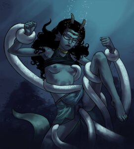 Rating: Explicit Score: 0 Tags: 1girls biting_lip black_hair black_lips breasts closed_eyes crown feferi_peixes female fins gl'bgolyb goggles grey_skin homestuck horns horrorterrors i_punch_gay_deer long_hair lusus ms_paint_adventures necklace nipples pussy restrained rule34 sharp_teeth shirt_lift small_breasts solo source_request tentacle tentacle_sex troll underwater vaginal_penetration User: bunchy7s