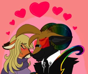 Rating: Safe Score: 0 Tags: anthro belly black_belly bovid caprine death deer domestic_sheep duo e621 female fluffy heart_symbol love magic_user male mammal rainbow sheep vonderdevil witch User: bunchy7s