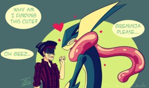 Rating: Safe Score: 0 Tags: 2013 ambiguous_gender amphibian anthro blue_body blue_skin blush bodily_fluids clothed clothing dialogue duo e621 english_text eyes_closed eyewear generation_6_pokemon glasses greninja hat headgear headwear heart_symbol human long_tongue male mammal nervous nintendo open_mouth pokemon pokemon_(species) saliva size_difference smile text tongue tongue_out toxiccloudz User: bunchy7s Rating: Safe Score: 0 Tags: 2013 ambiguous_gender amphibian anthro blue_body blue_skin blush bodily_fluids clothed clothing dialogue duo e621 english_text eyes_closed eyewear generation_6_pokemon glasses greninja hat headgear headwear heart_symbol human long_tongue male mammal nervous nintendo open_mouth pokemon pokemon_(species) saliva size_difference smile text tongue tongue_out toxiccloudz User: bunchy7s