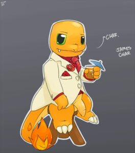Rating: Explicit Score: 0 Tags: anthro argon_vile bald balls beverage black_tie_(suit) bottomless charmander clothed clothing e621 fire flaming_tail food foreskin generation_1_pokemon genitals green_eyes half-erect hi_res humanoid_genitalia humanoid_penis lizard male nintendo orange_body orange_skin penis pokemon pokemon_(species) reptile scalie solo suit tail teeth User: bunchy7s